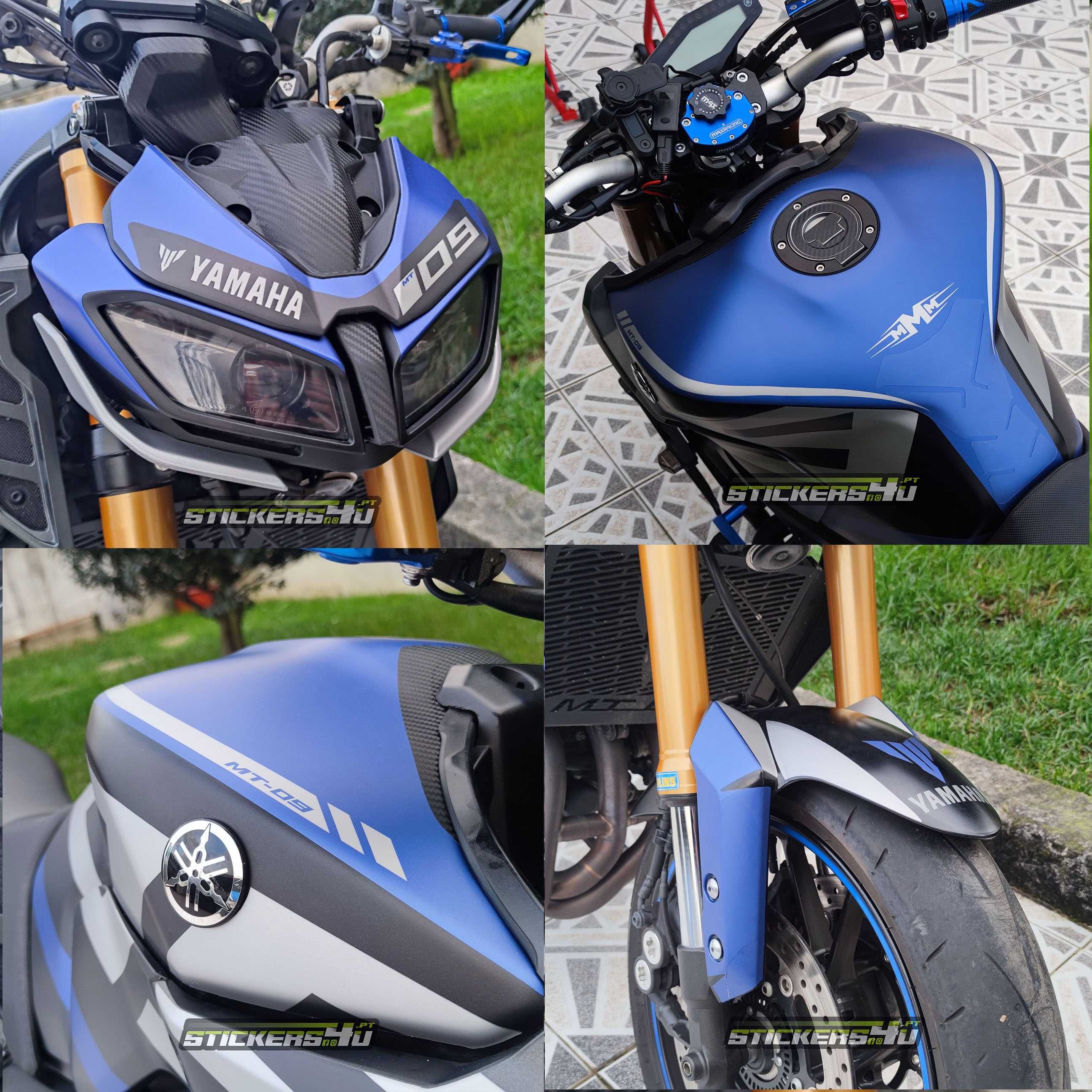 Autocolantes e personalizações Yamaha MT07/MT09/MT10, Tracer,etc