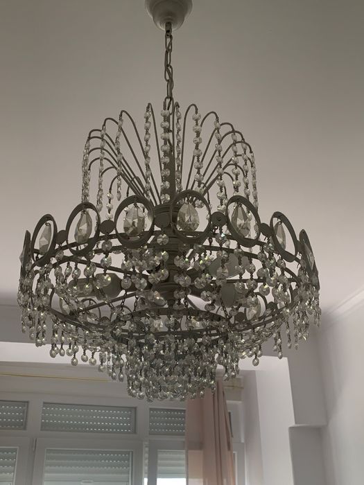 Lustre em tom prateado 15€