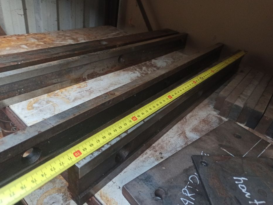 Noże gilotynowe na łuparki hartowane