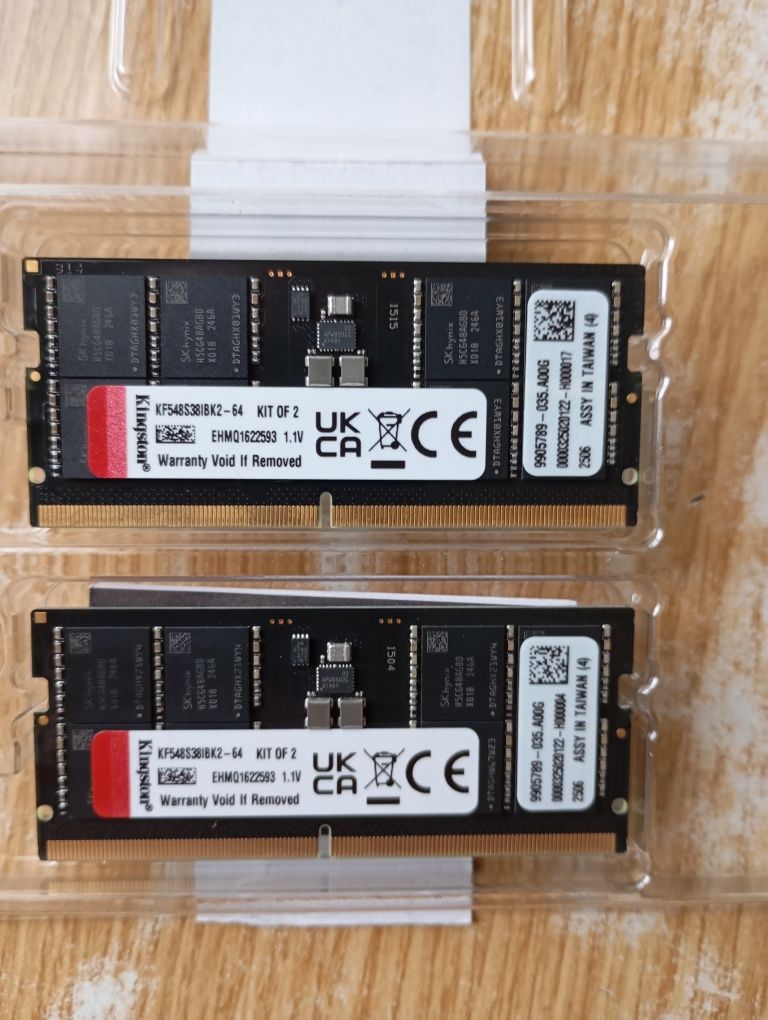 Оперативка ddr5 (64gb).