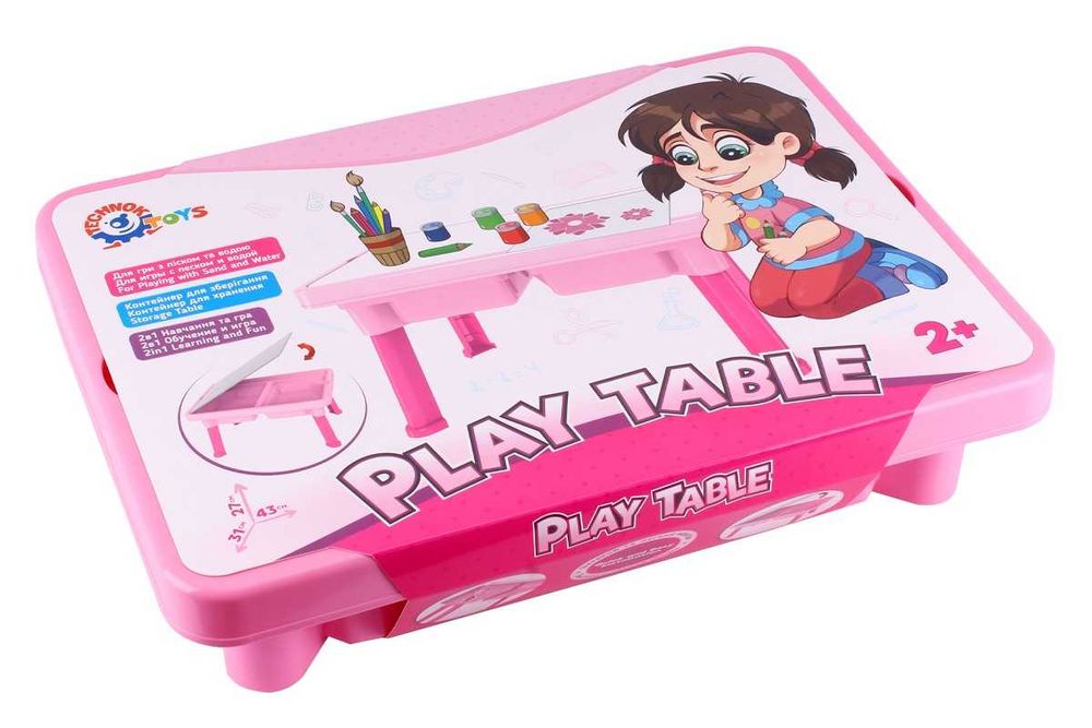 Игровой столик песочница Технок столик с мозаикой