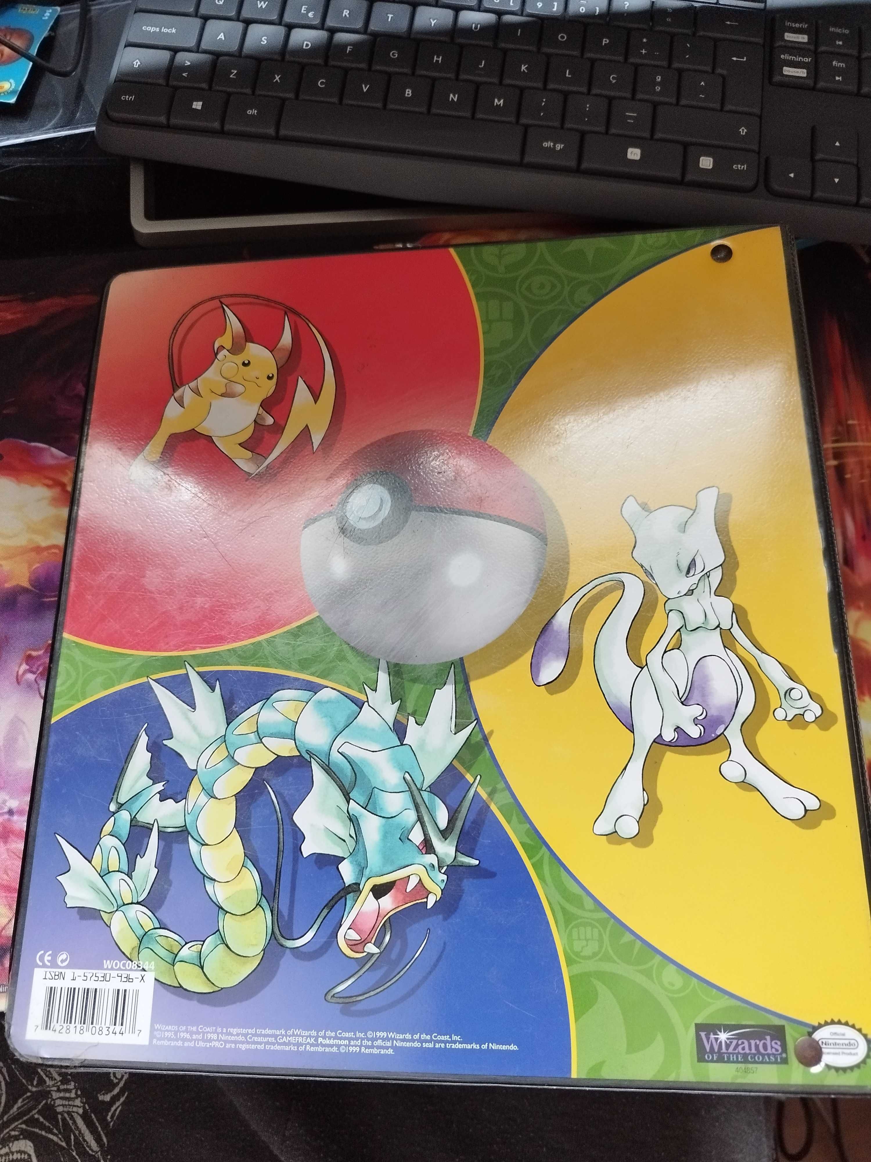 Dossier para cartas Pokémon vintage