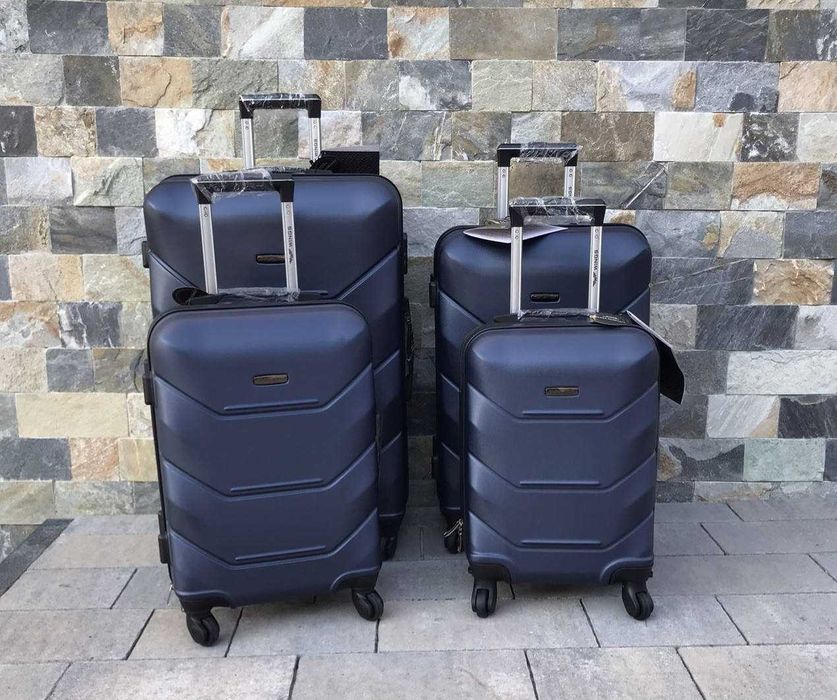 Сумка Валіза для подорожей Чемодан Wings AT01 помаранчевий Вінгс