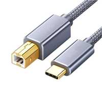 Kabel USB C do DRUKARKI USB typ C - USB B 1m QGeeM