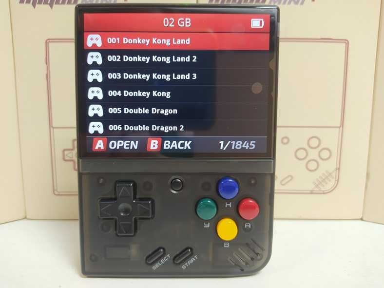 Карманна PSP приставка Miyoo Mini Plus 64GB Black Денди Play Station 1