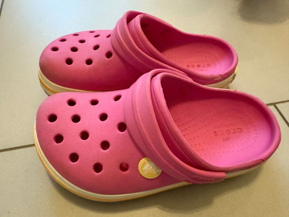 Crocs różowe dziewczęce
