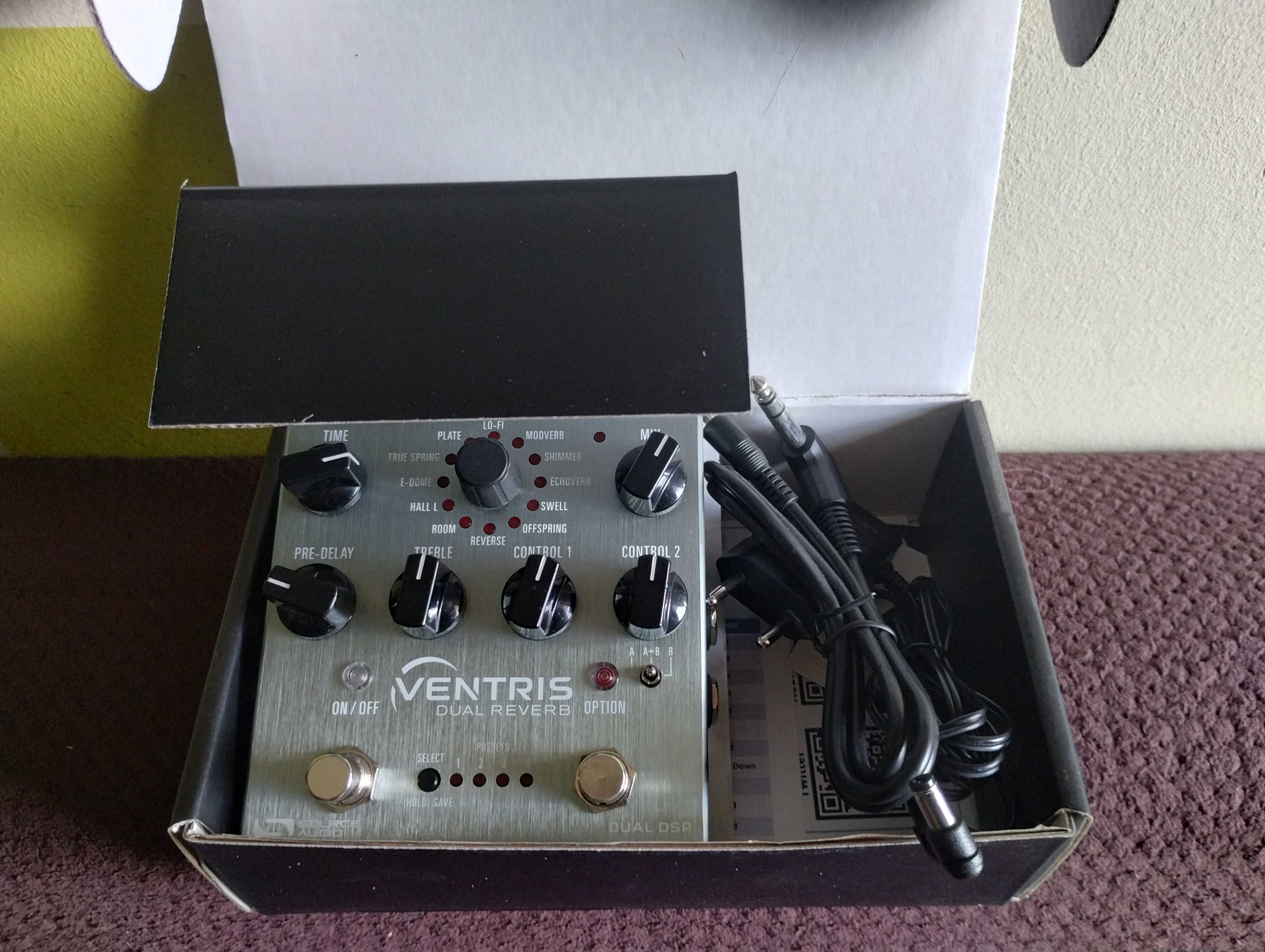 Source Audio Ventris Dual Reverb - Procesor pogłosowy JAK NOWY