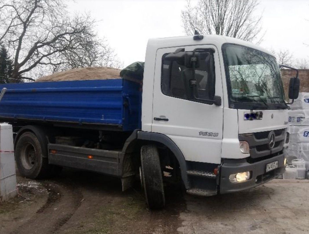 Wywrotka transport kruszyw 3, 6, 12 ton(piasek, żwir, ziemia, beton)