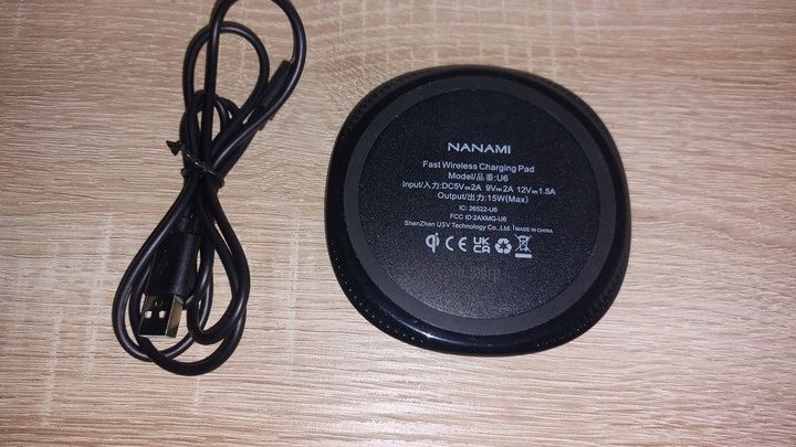 Ładowarka Bezprzewodowa NANAMI U6 10W