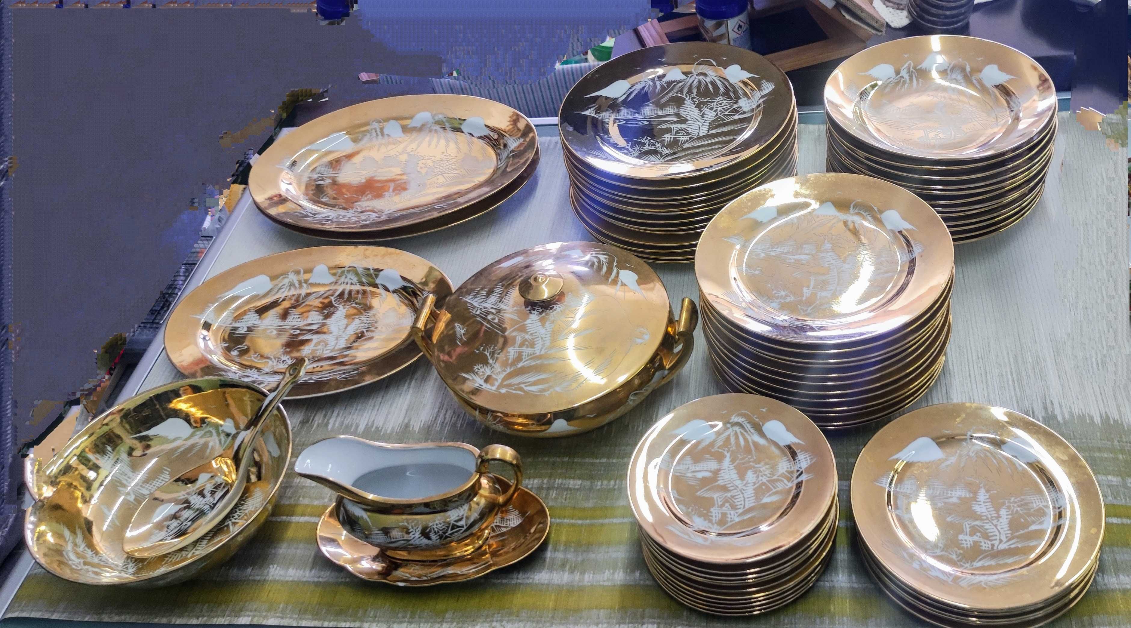 Serviço de jantar porcelana Macau século XX