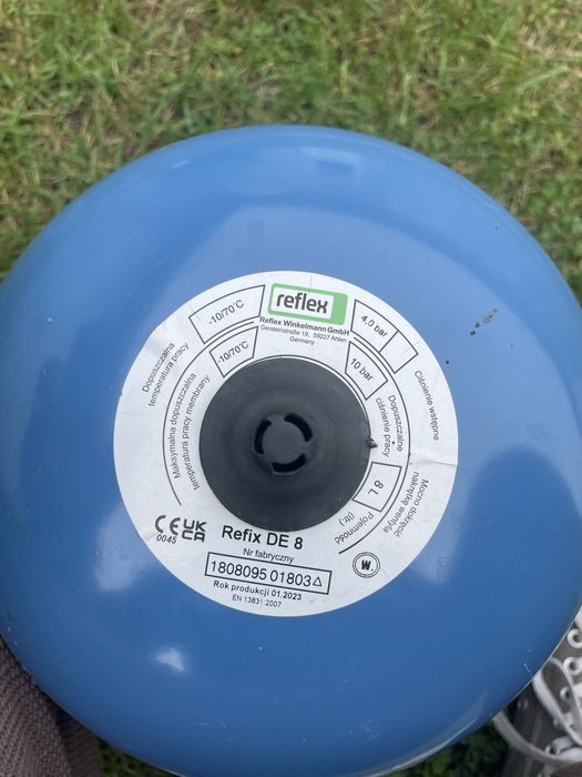 Reflex Refix DE 8 naczynie przeponowe 8 litrow