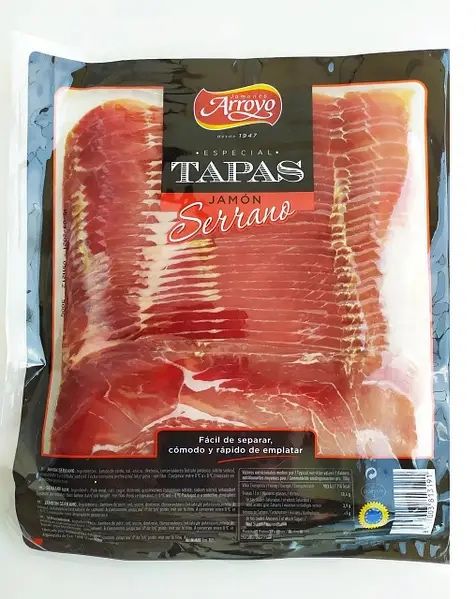 Хамон Arroyo Jamon Serrano Bodega 500g Tapas