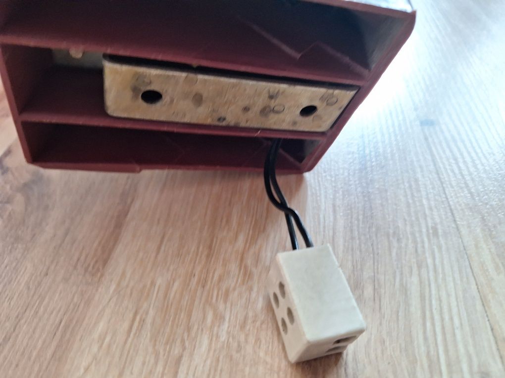 Lampa Polska jak Nowa PRL porcelanowa wtyczka
