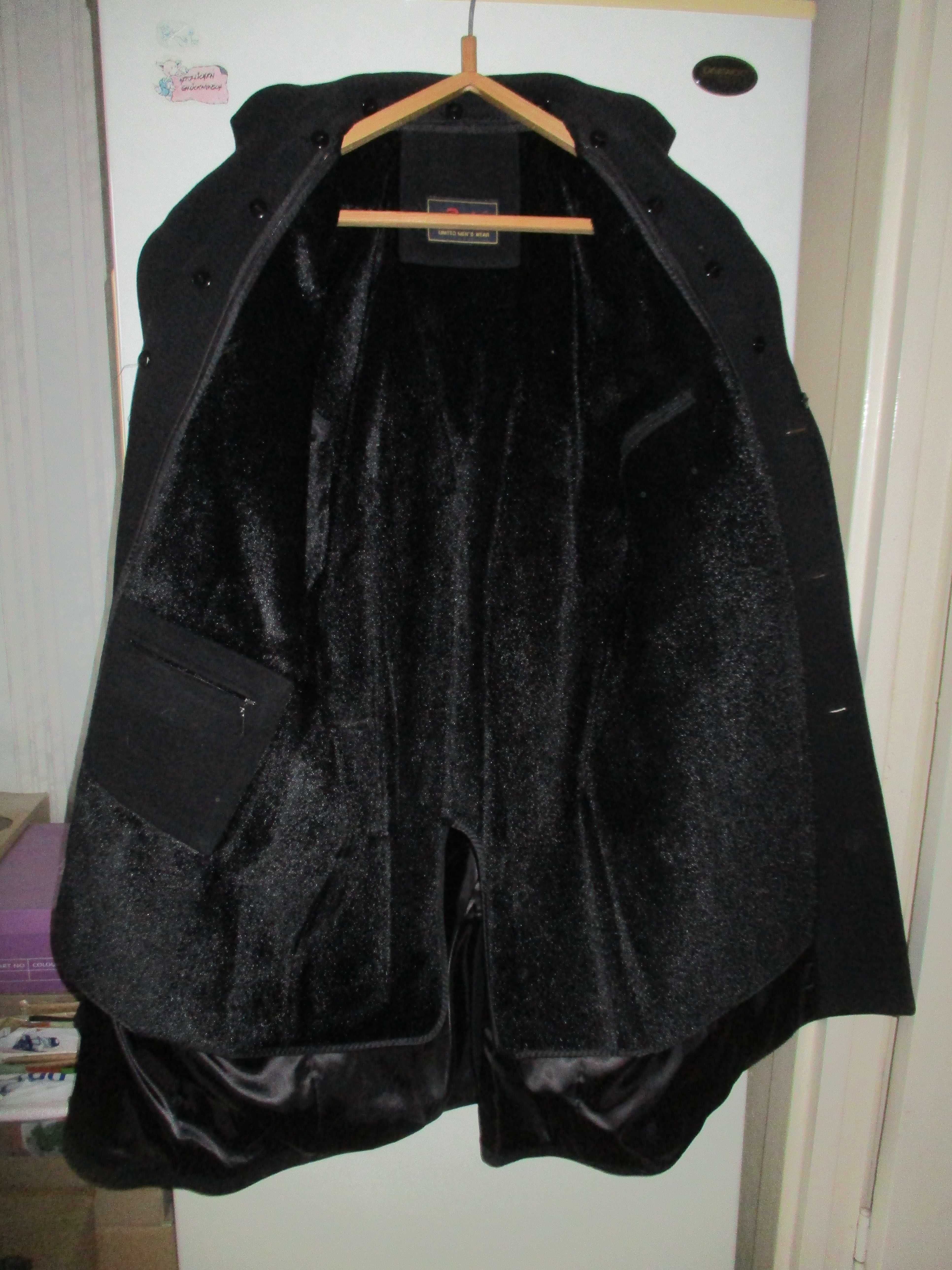 пальто мужское драповое на подстежке размер 48-50