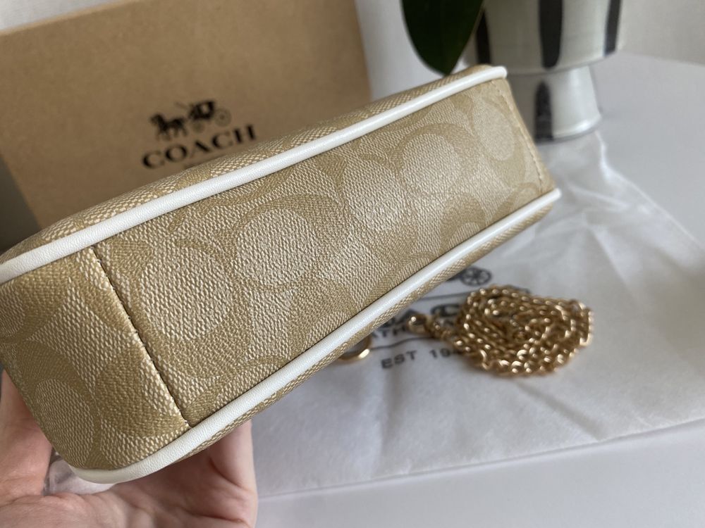 Сумка coach nolita 19, мини сумочка на лето, новая