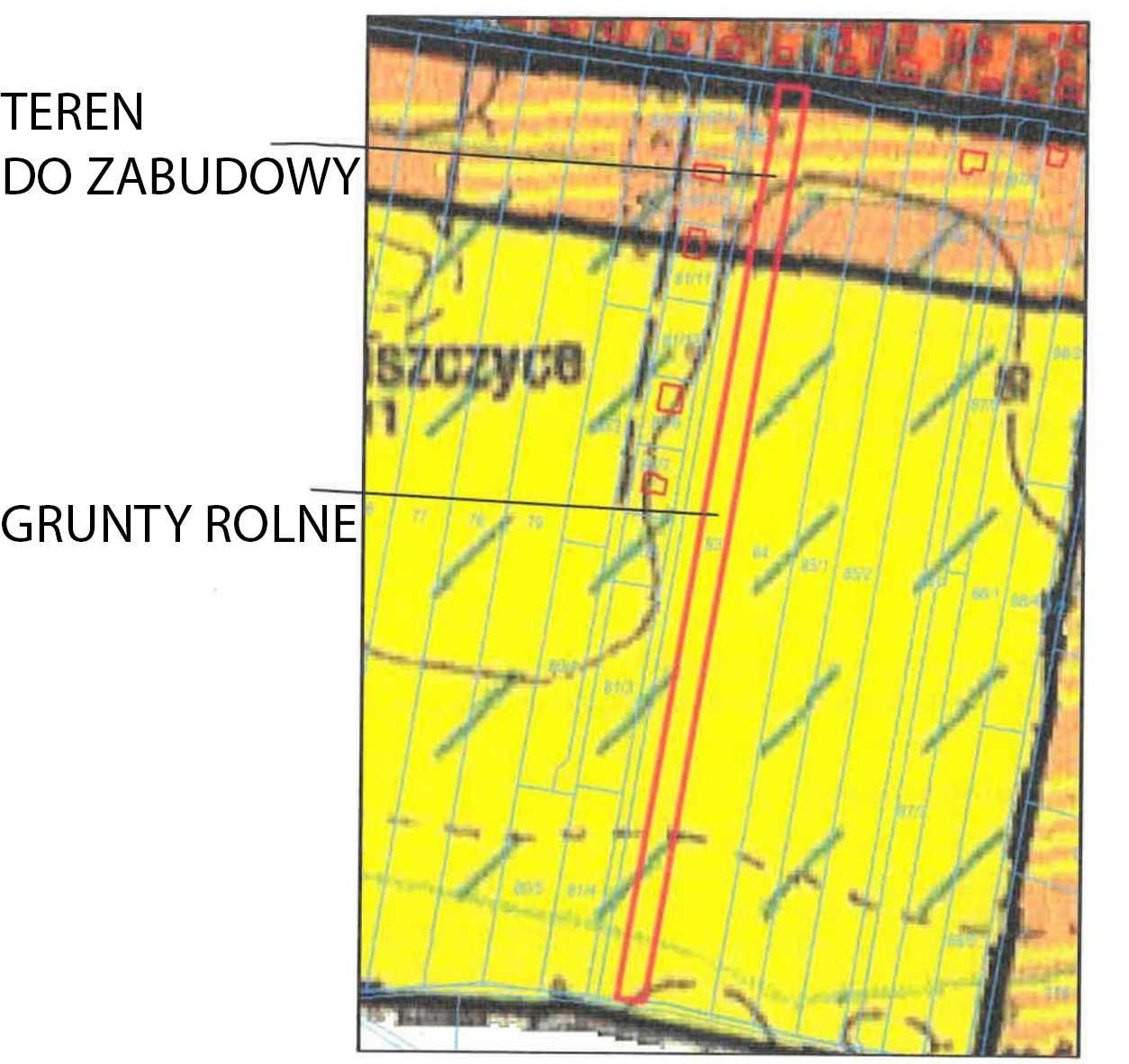 Działka rolno budowlana Nowe Faszczyce