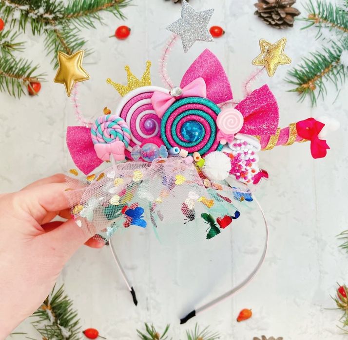 Ободок обруч цукерка конфетка