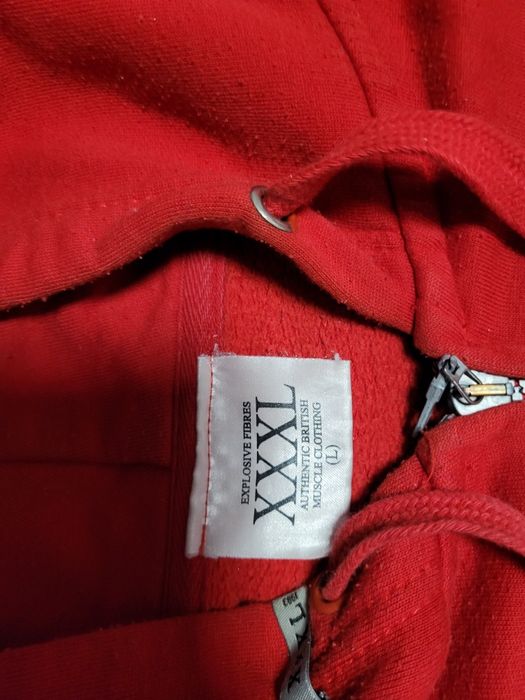 Bluza z kapturem na siłownię firmy XXXL rozmiar L