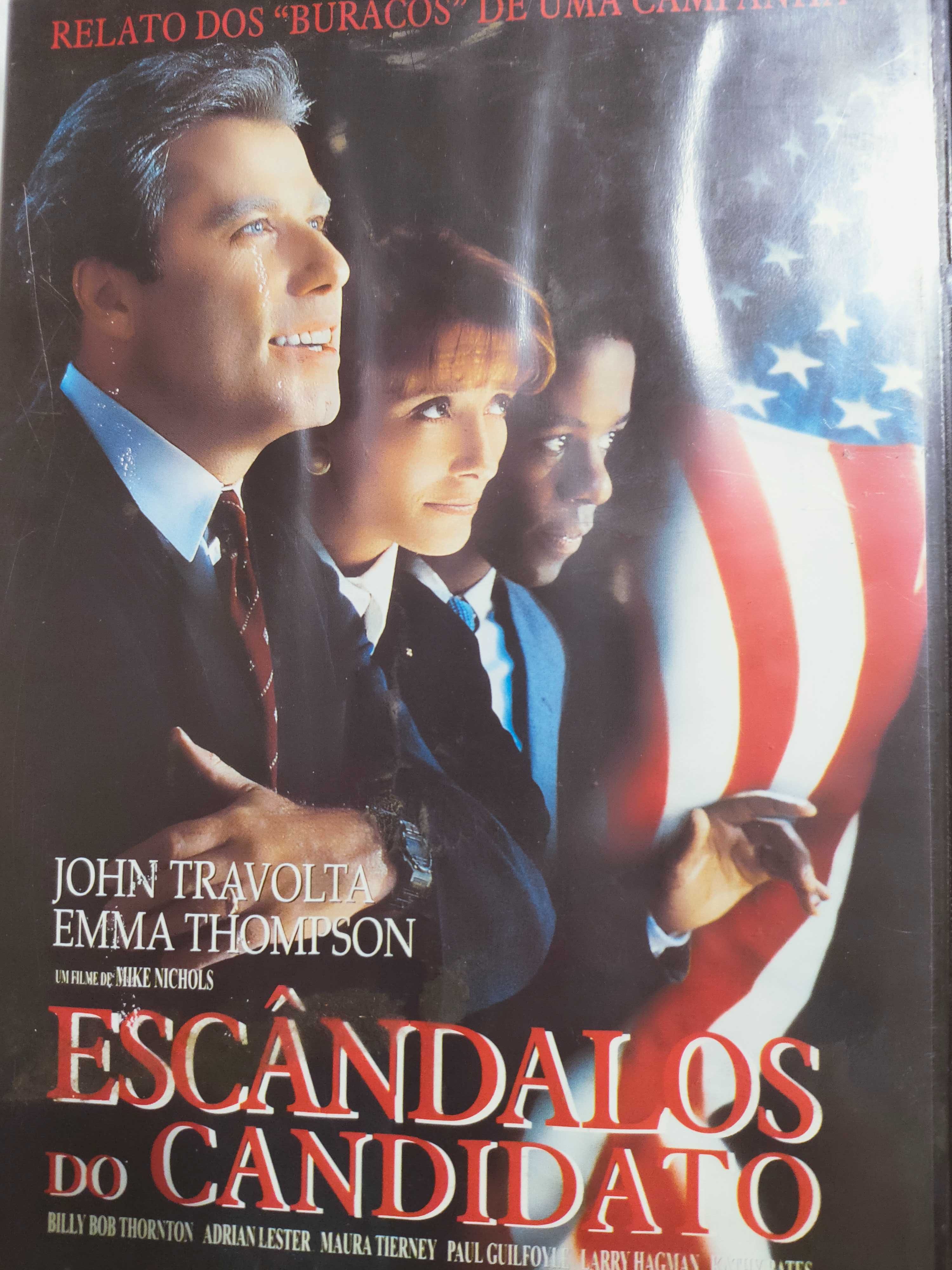 DVD Escândalos do candidato com John Travolta