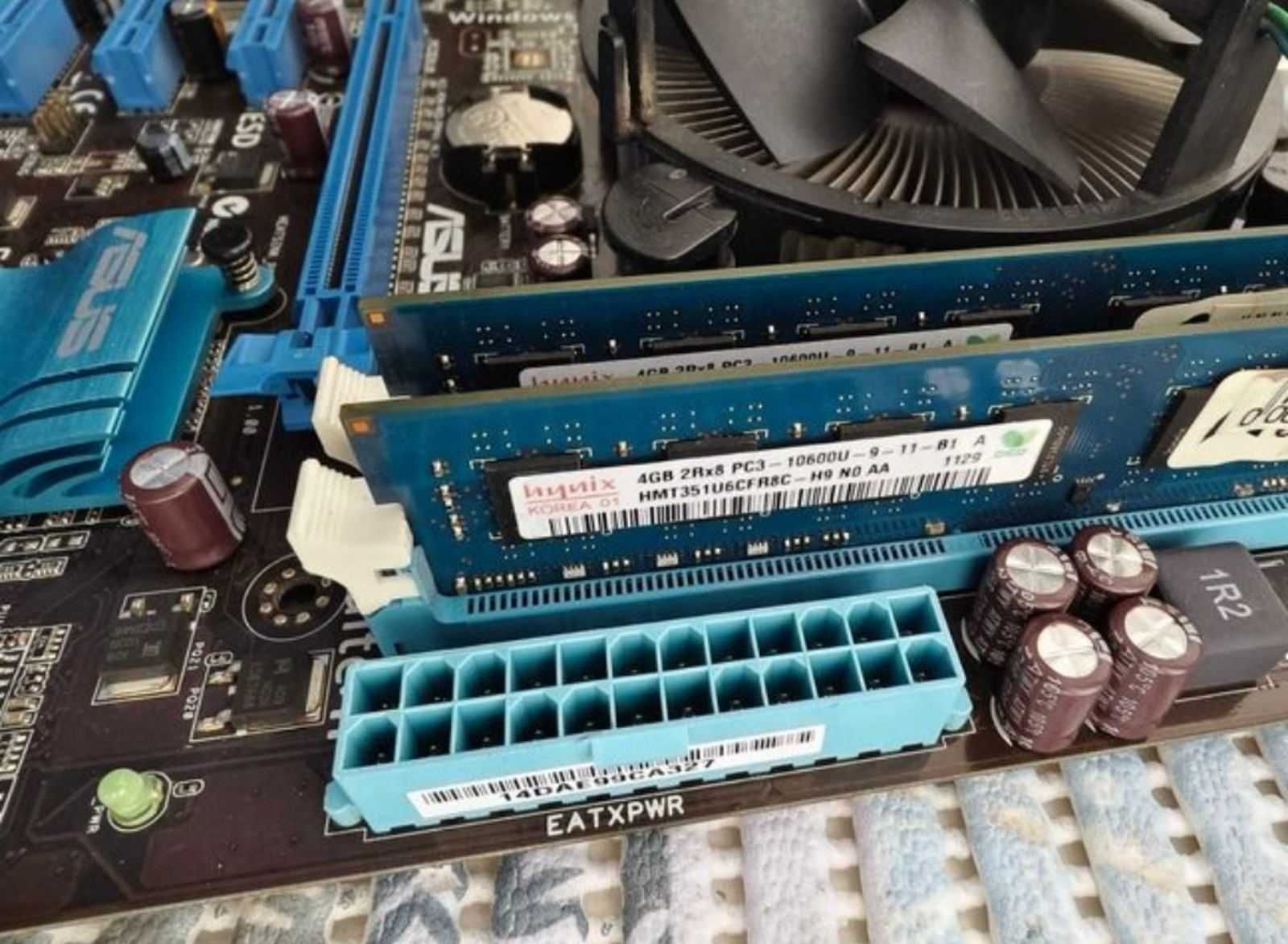 Комплекти! Asus P8H61 + i5-2400s i5-2500s + 8gb ddr3