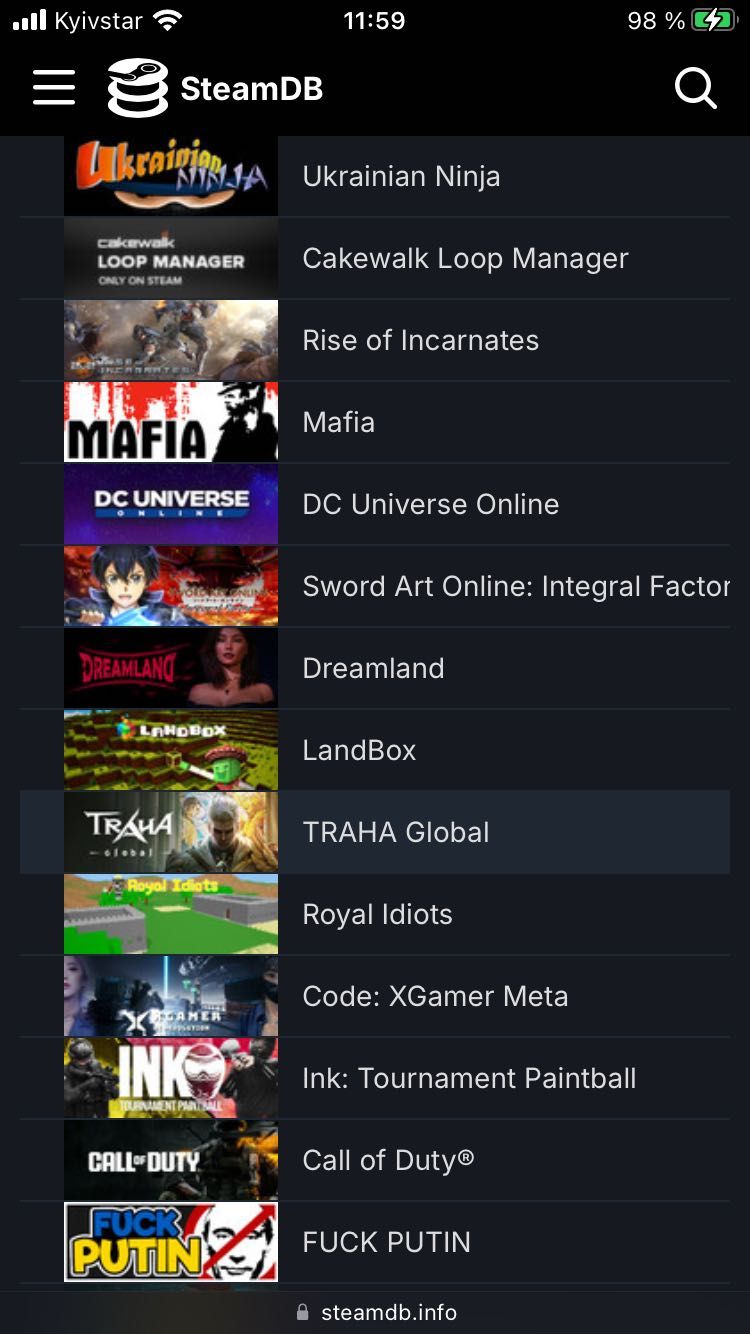 Аккаунт Steam 113 игр