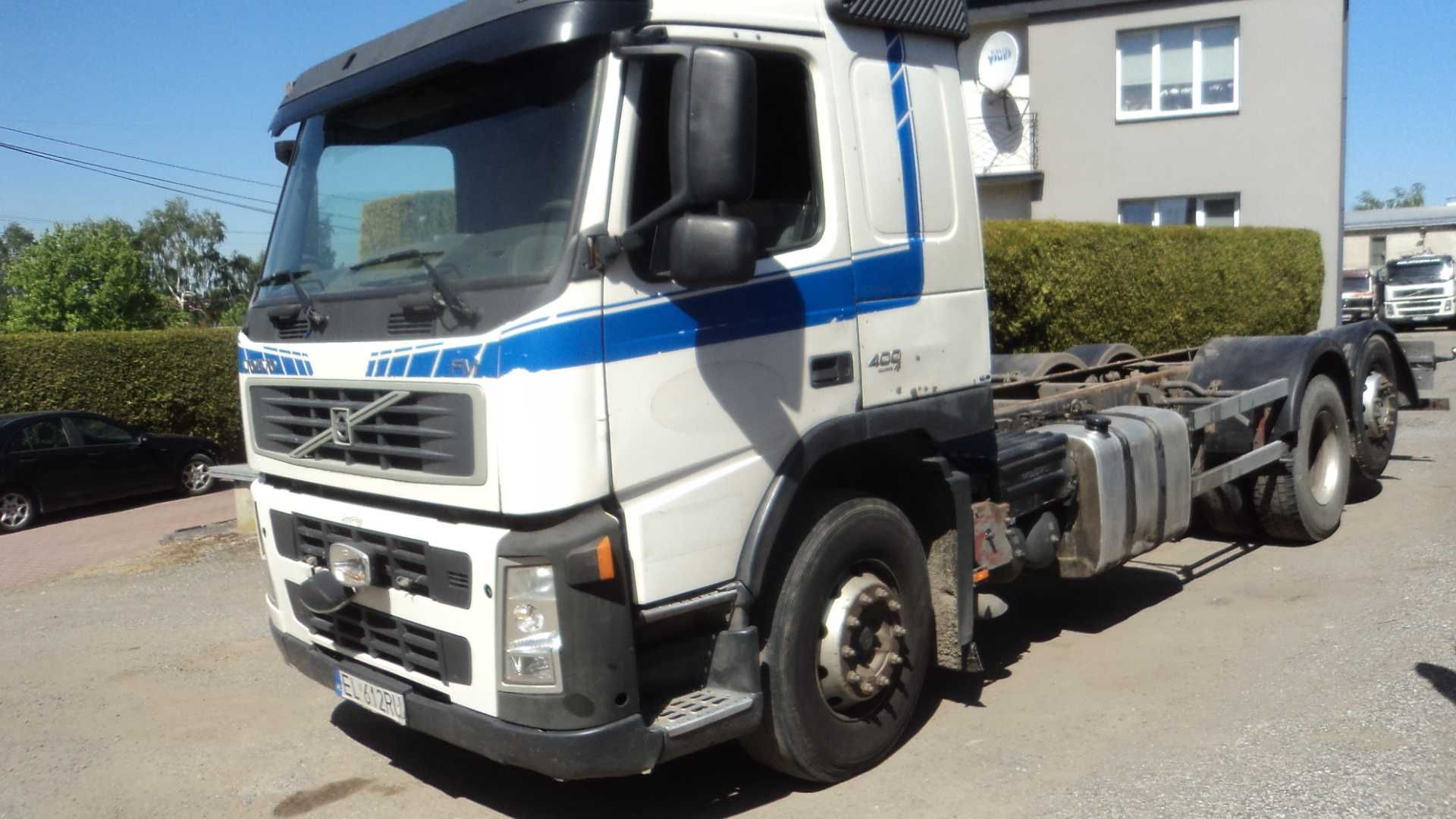 Volvo FM 400 rama do zabudowy 2007r 3 osie