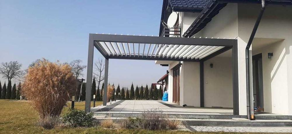 Pergola Altana Zadaszenie Tarasu Patio Weranda Montaż Transport Pomiar