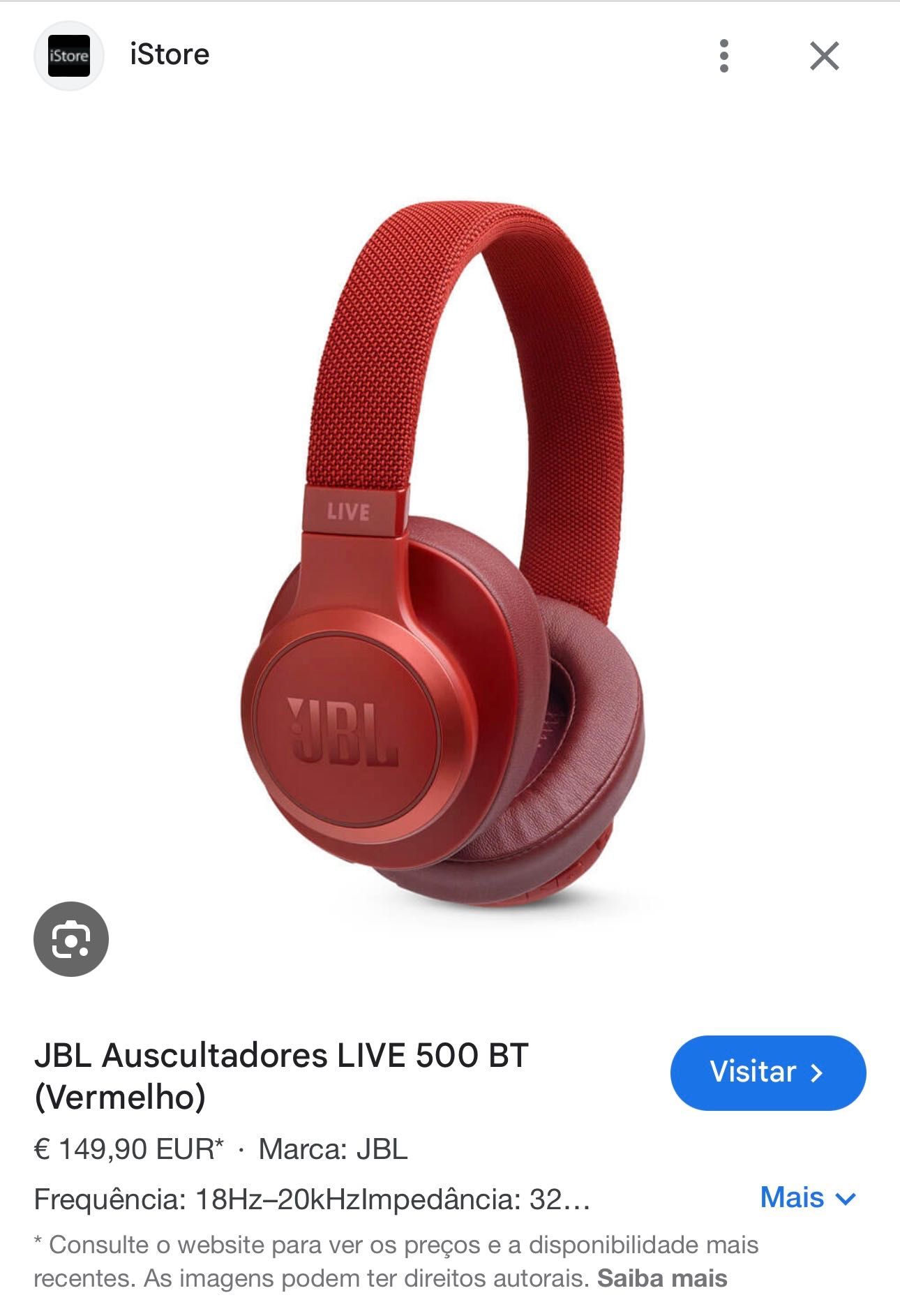 JBL LIVE 500 bt + Bag (LEIA)