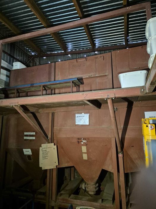 Sprzedam zbiornik silos na zboże kosz zsypowy