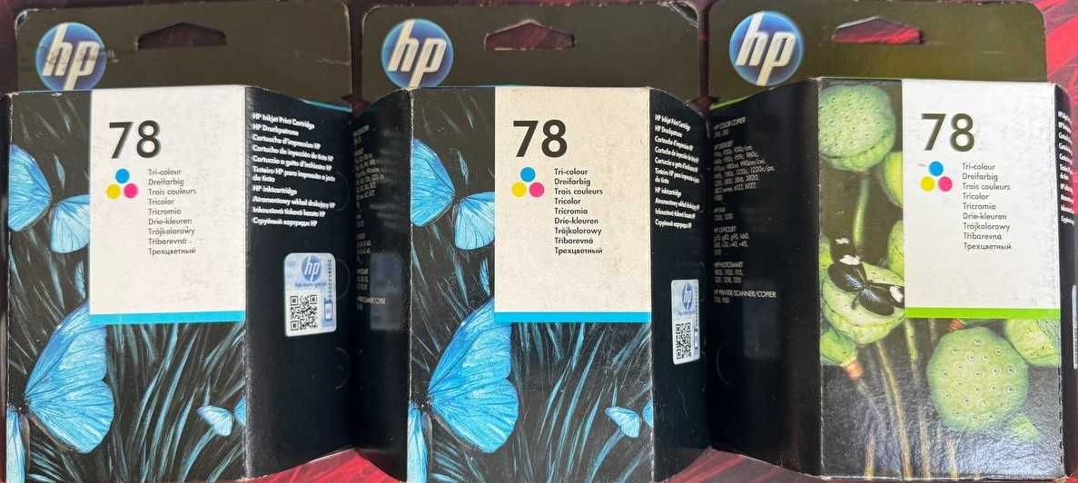 Картридж струменевий HP 78 Tri-color С6578D, С6578A