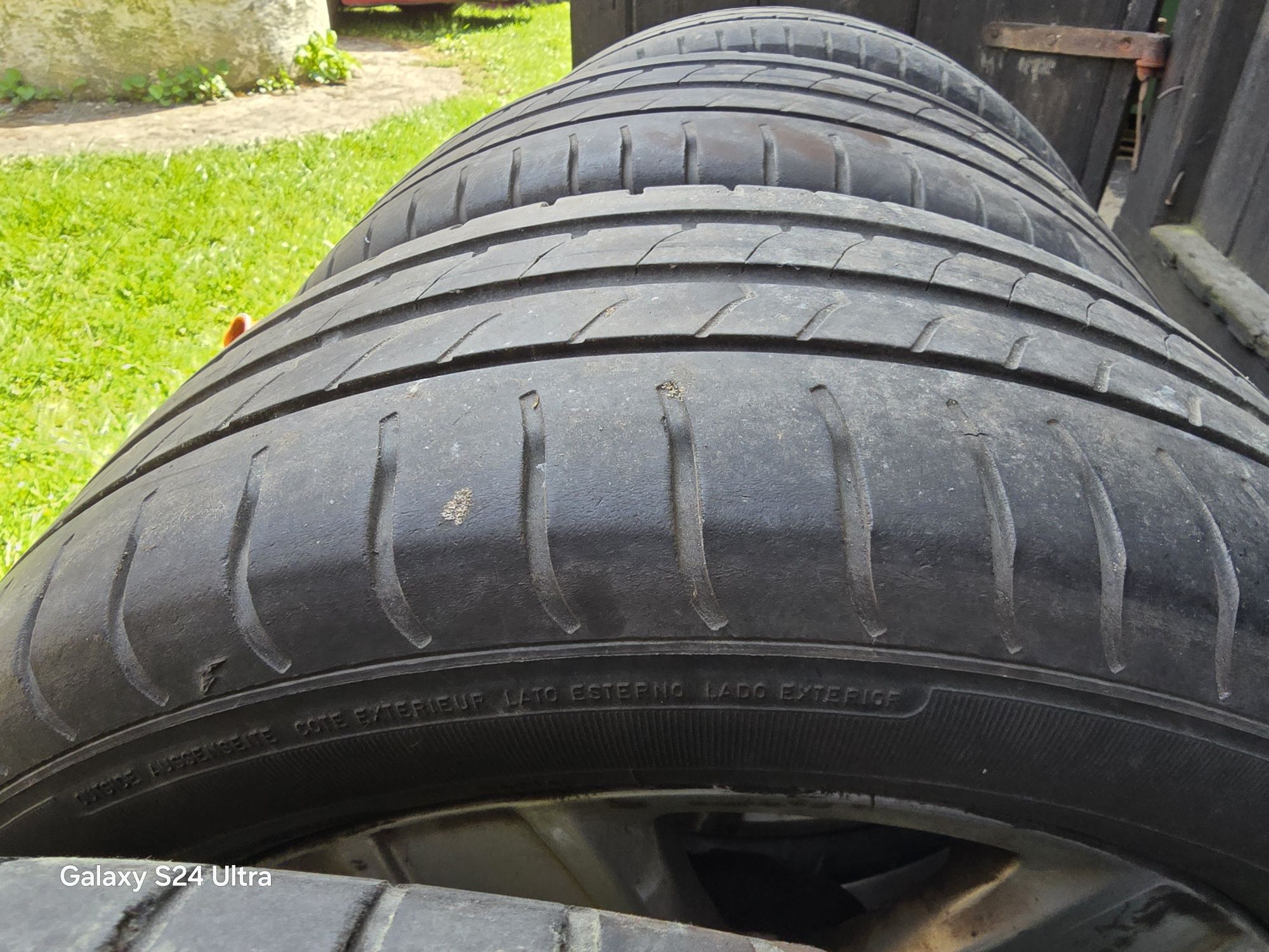 Opony letnie Goodyear komplet używane