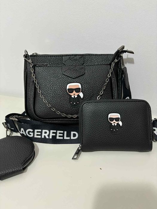 Torebka+ portfel Karl Lagerfeld