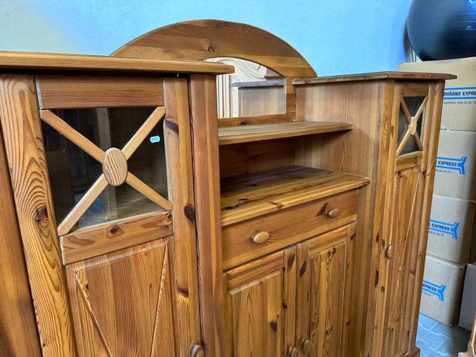 Szafka drewniana kredens komoda sosna