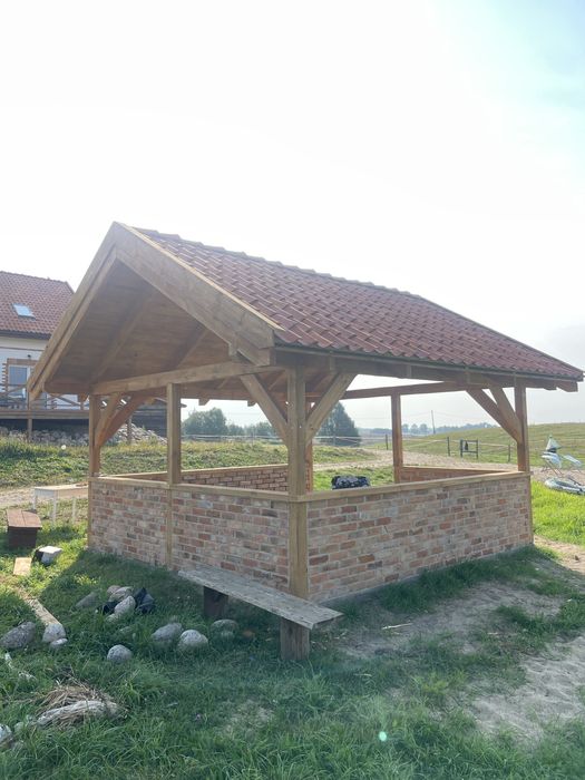 Usługi koparko-ładowarką, Usługi budowlane, Szamba, Polbruki