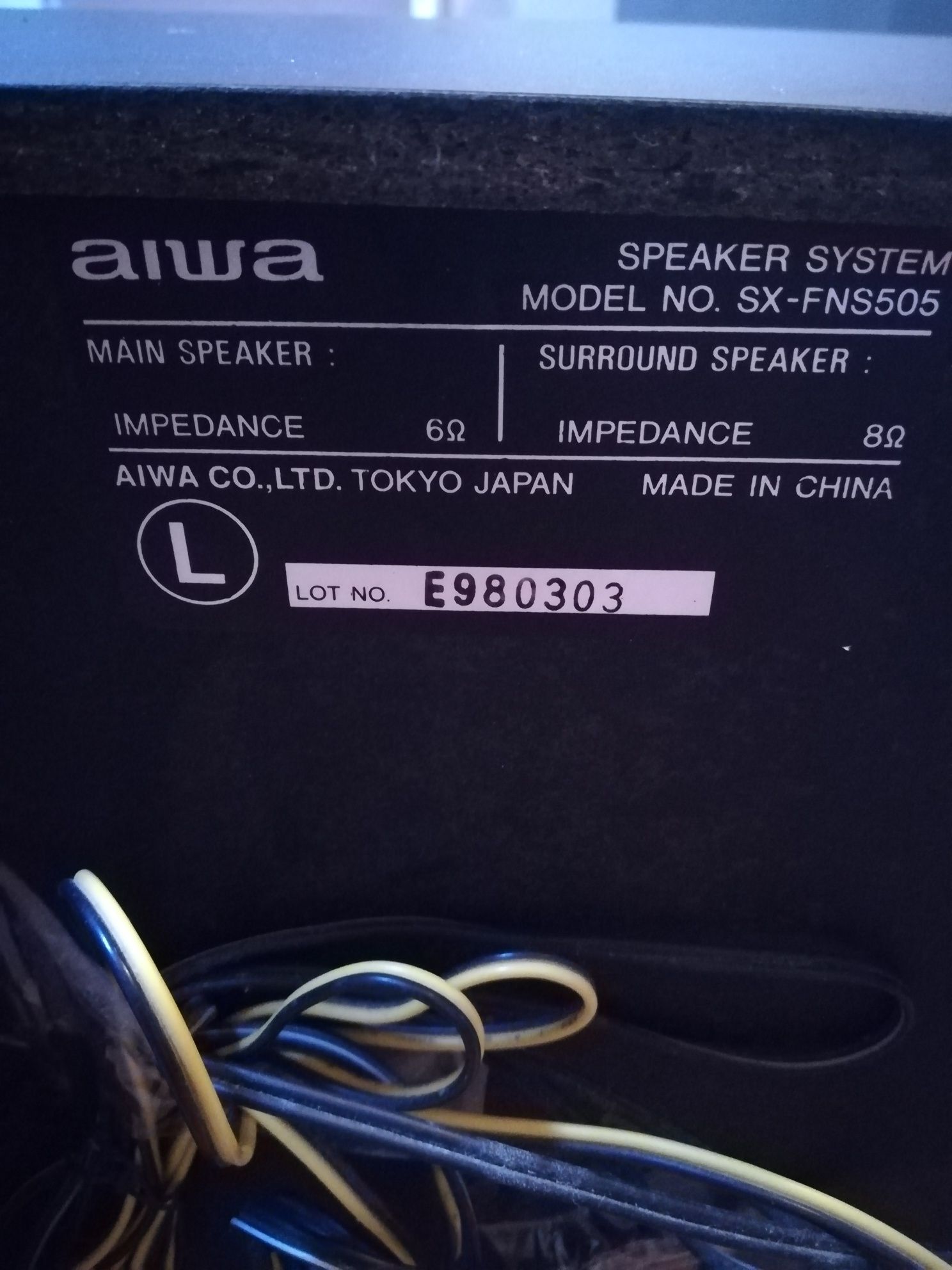 Aparelhagem AIWA NSX S505