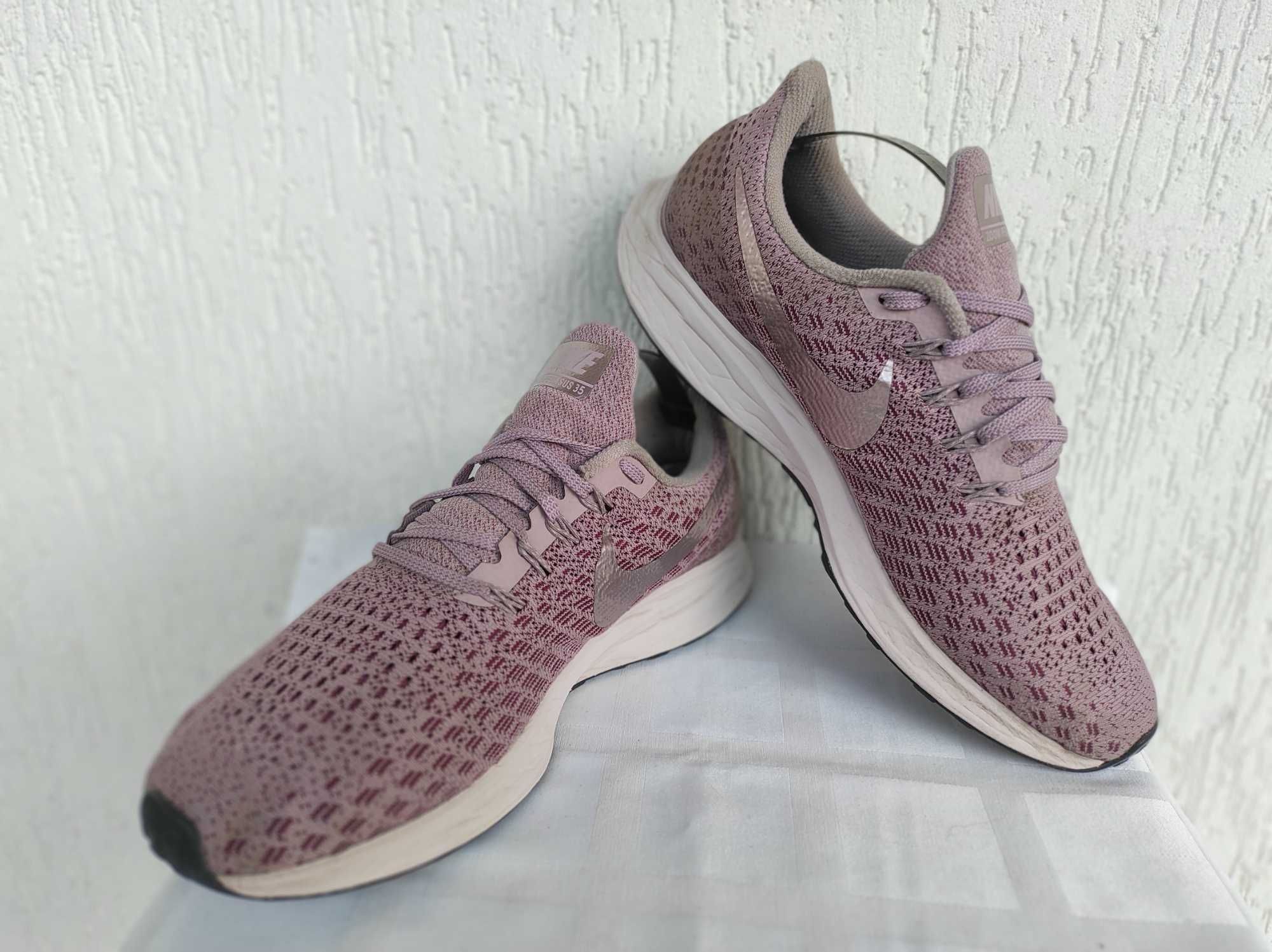 Брендовие текстильние беговие кроссовки Nike zoom pegasus 35  р.41