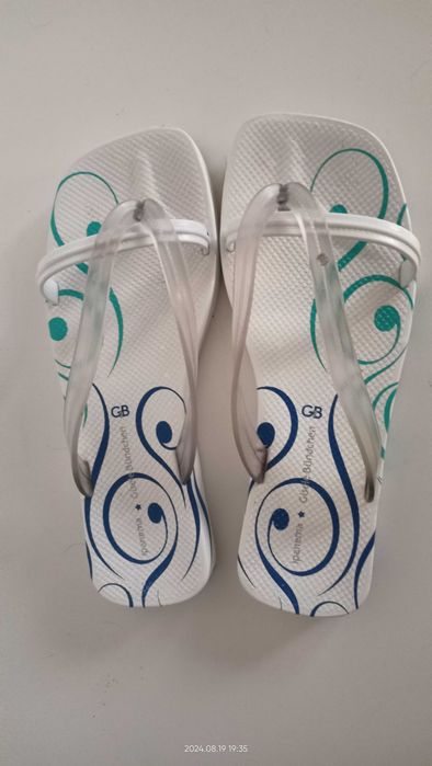 Klapki firmowe japonki GB IPANEMA Brazylia komfort 36-37 super 1zł wys