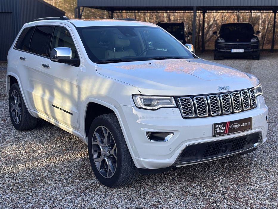 Jeep Grand Cherokee 2019 Overland 4x4, 5,7L,Radar,20koła,HAk,43 tys km