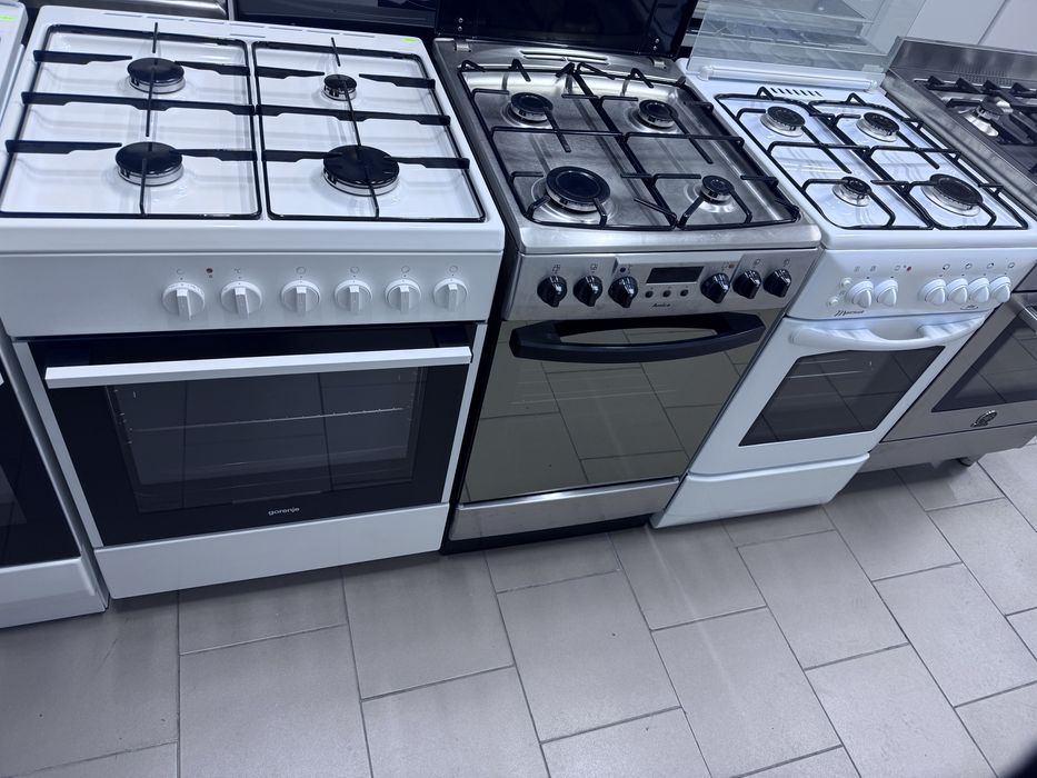 Плита плитка газова 50/60 та 60/60см електро духовка Європа Гарантія