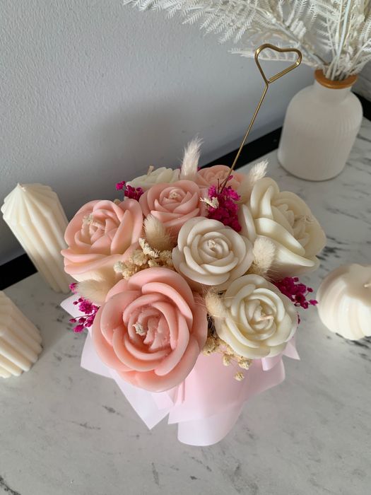 Свічковий букет з ароматом