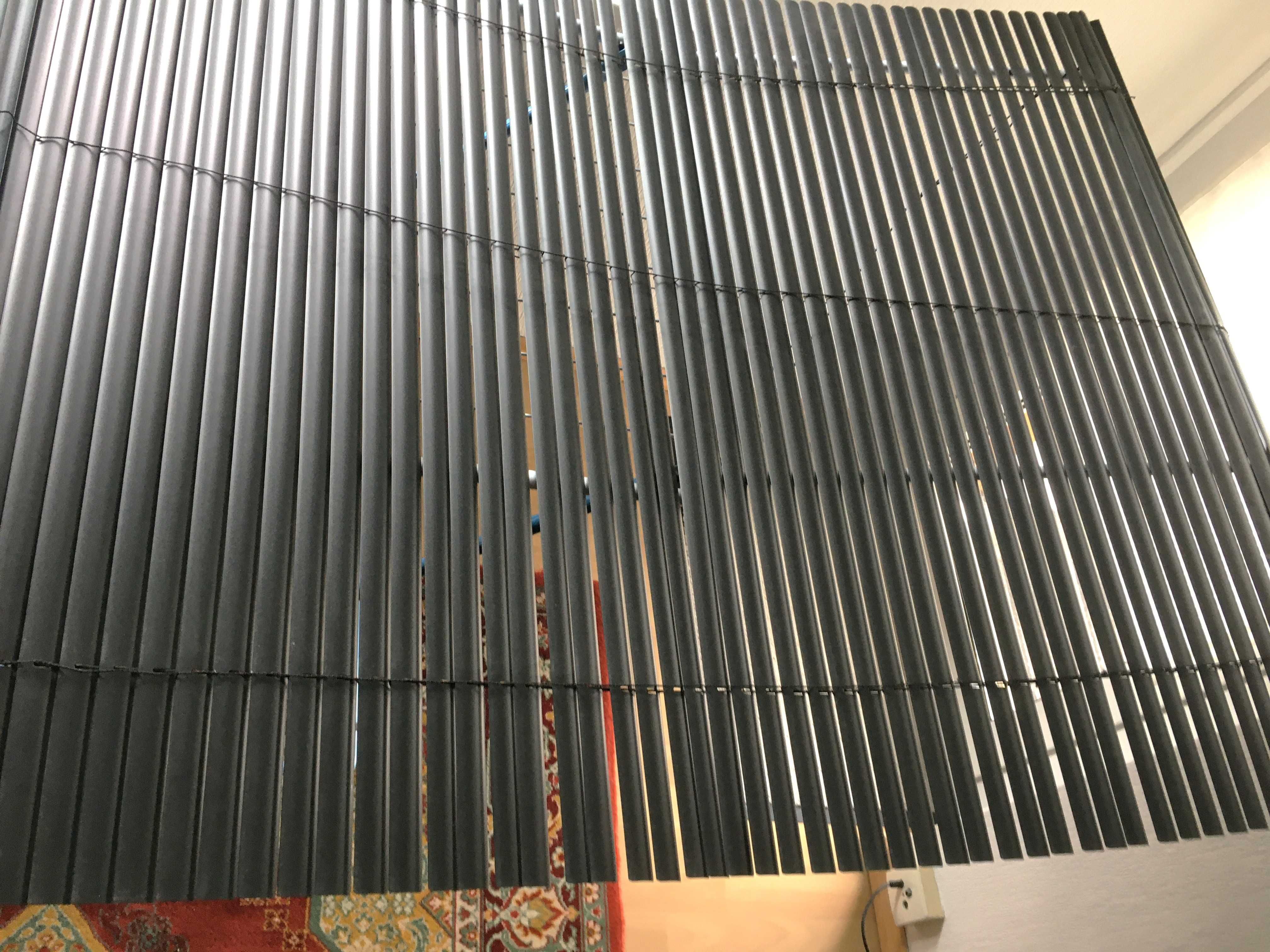 Zaluzja 90 x 200 m, czarna ze spec. materialu
