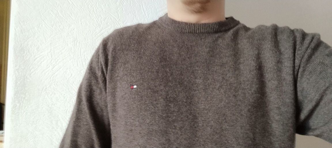 Męski sweter Tommy finger rozmiar L