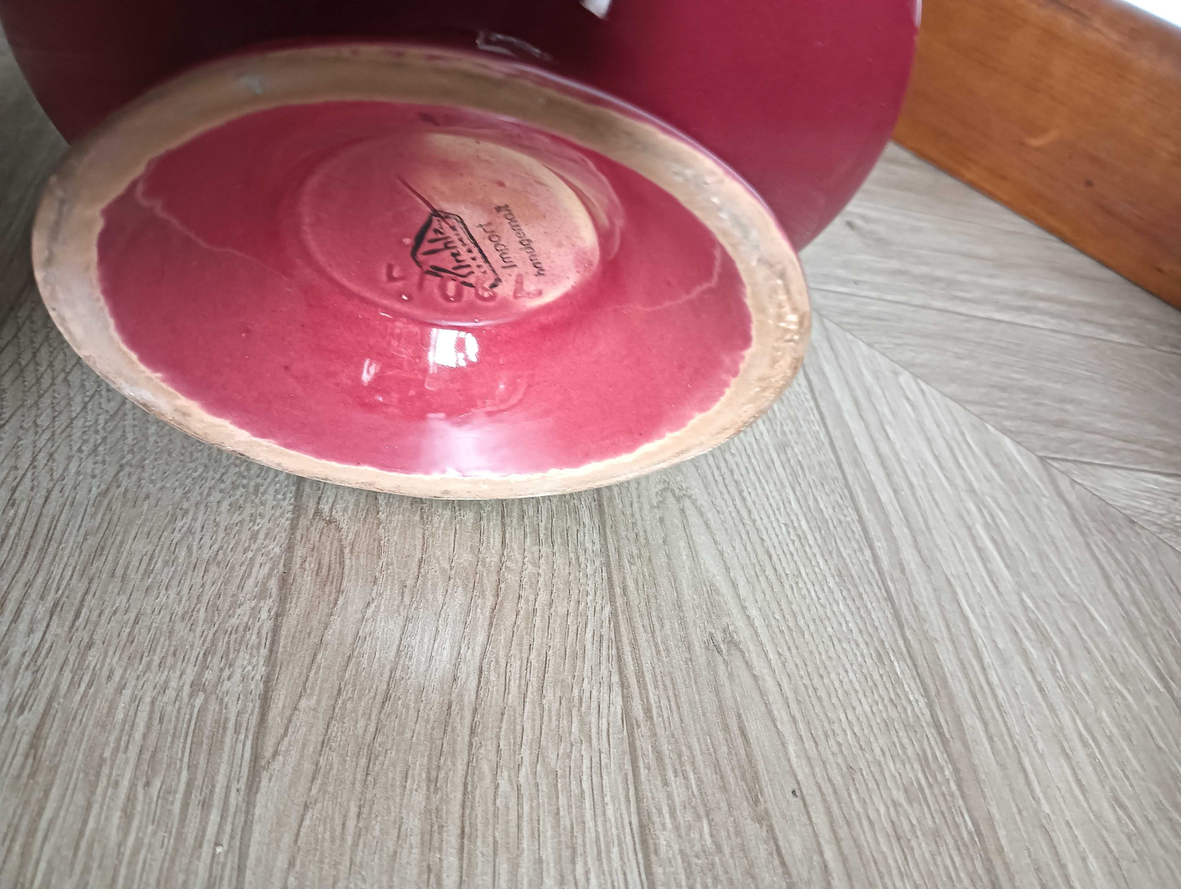 Doniczka ceramiczna kielich osłonka Strehla