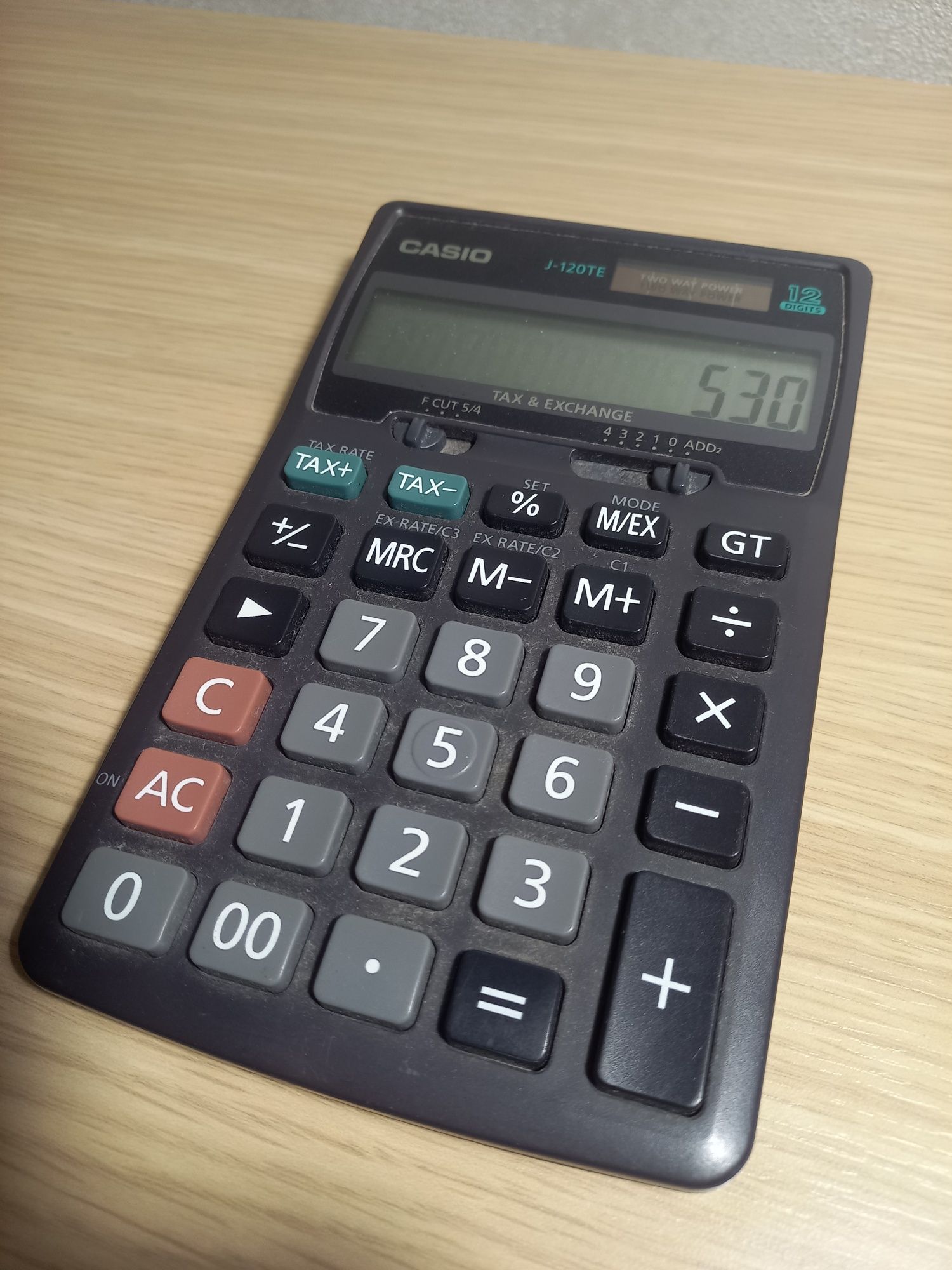 Калькулятор Casio вінтажний
