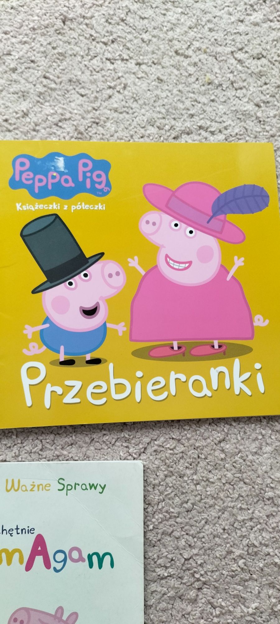 3 książeczki Świnka Peppa