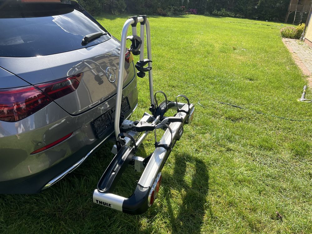 THULE EC 908 na 2 rowery ebike 51kg uchylny bagażnik rowerowy na hak