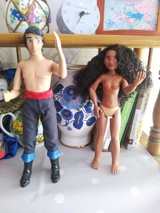 Куклы Эрик и Моана