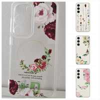 Tel Protect Flower do Samsung Galaxy S24 dostępne cztery wzory