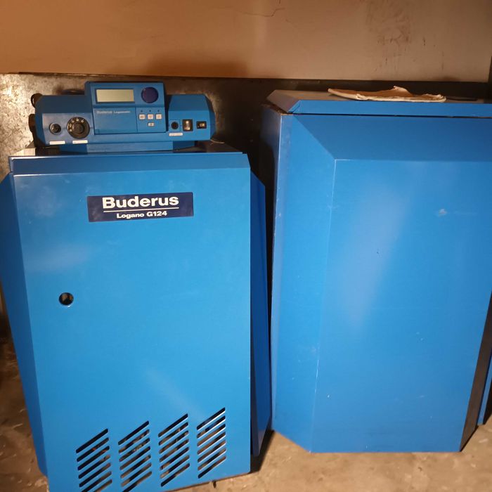 Kocioł gazowy Buderus Logano G124 wraz z zasobnikiem na ciepłą wodę