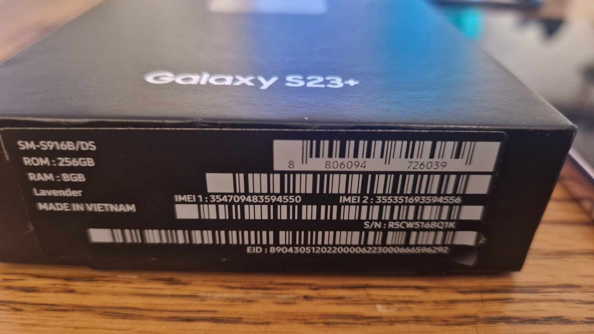 Samsung S23 plus 256GB